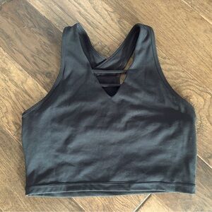 Never worn Zyia Active black Grid Bra top